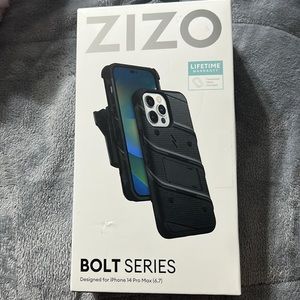 ZIZO IPhone 14 pro max phone case w clip (6.7)
